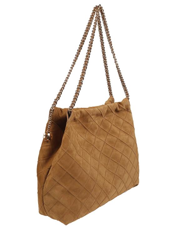 26SS 토리버치 체인 스트랩 토트 백 166064 Brown - TORY BURCH