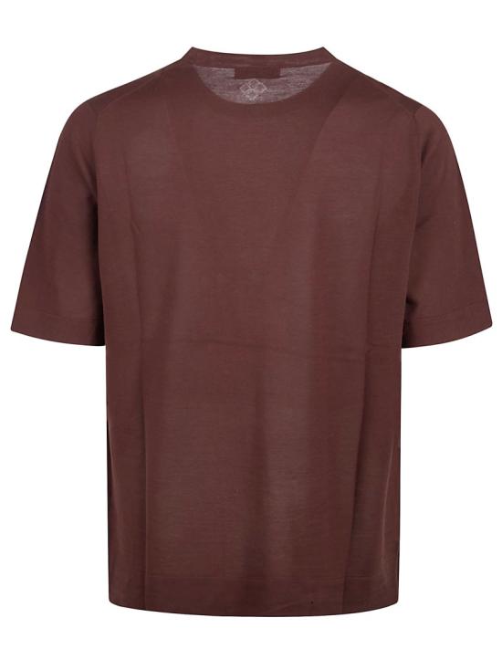 25SS 발렌타인 반팔 티셔츠 B2W025 18C23 Grey - BALLANTYNE