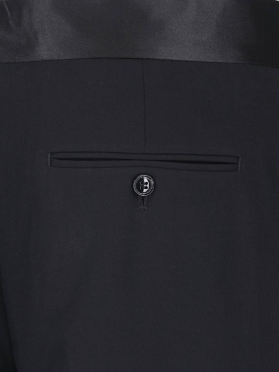 26FW 조르지오 아르마니 팬츠 GM004577 TE10043UC001 Black - GIORGIO ARMANI