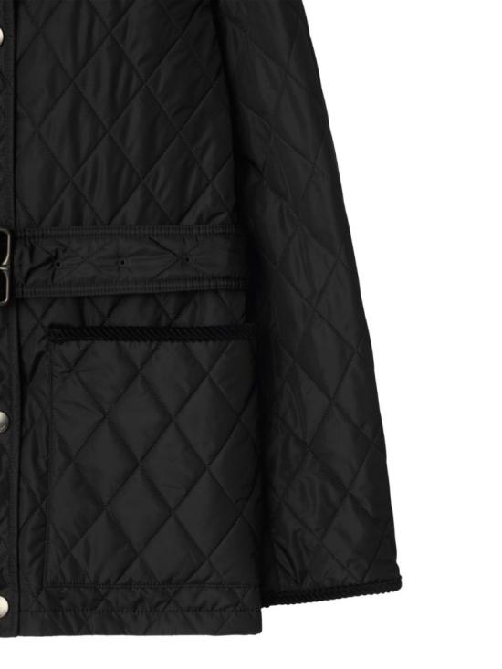26FW 버버리 칠턴 퀼팅 자켓 8110378A1189 Black - BURBERRY