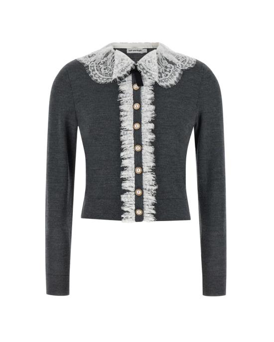 26FW 셀프 포트레이트 니트웨어 4209312 Grey