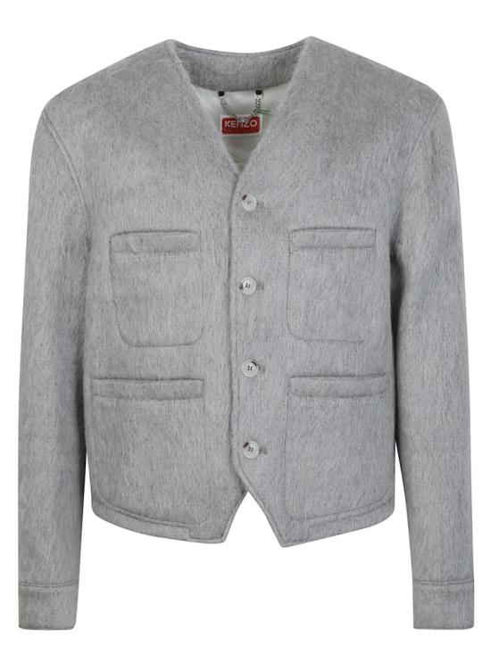 25FW 겐조 자켓 FF65VE1169PE Grey