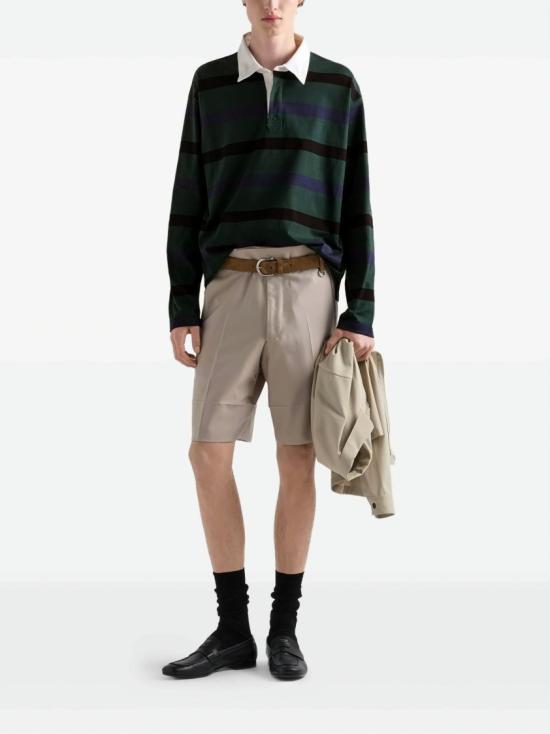 26SS 프라다 폴로 티셔츠 UJL11D19FAS OOOF0UYL Black - PRADA