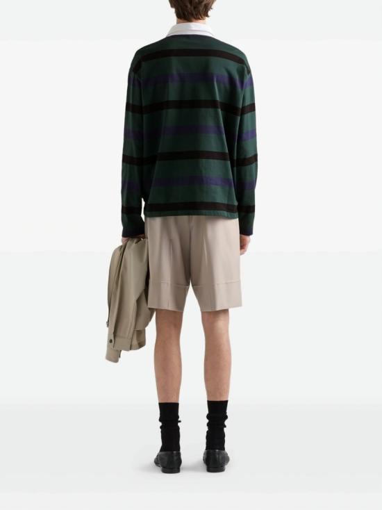 26SS 프라다 폴로 티셔츠 UJL11D19FAS OOOF0UYL Black - PRADA
