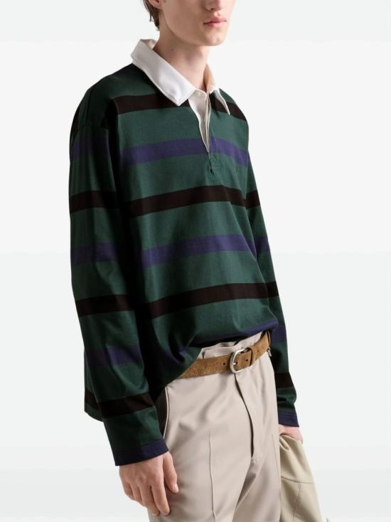 26SS 프라다 폴로 티셔츠 UJL11D19FAS OOOF0UYL Black - PRADA
