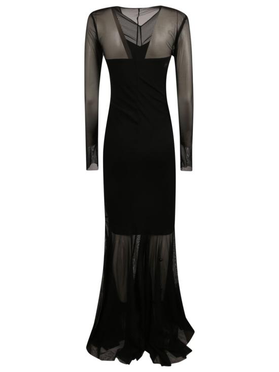 26SS 노마카말리 원피스 ST324PPMG08001 Black - NORMA KAMALI