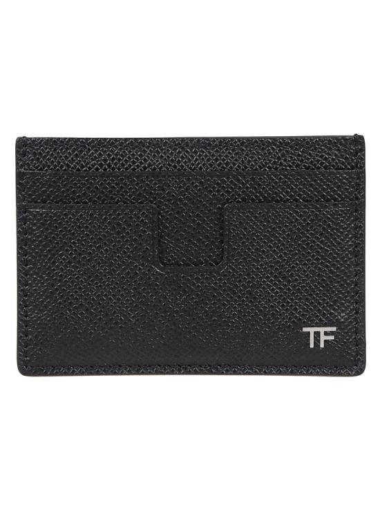 26SS 톰포드 스몰 그레인 레더 클래식 카드 홀더 YM232 LCL081S Black