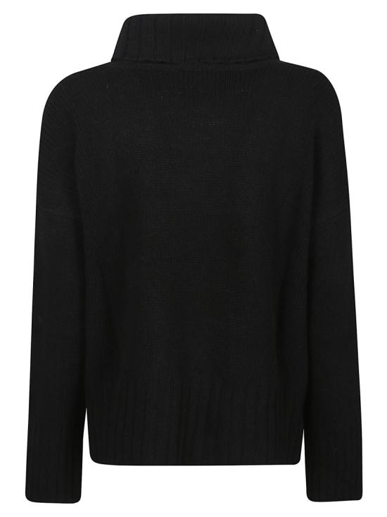 25FW 아라고나 니트웨어 D3244TF Black - ARAGONA