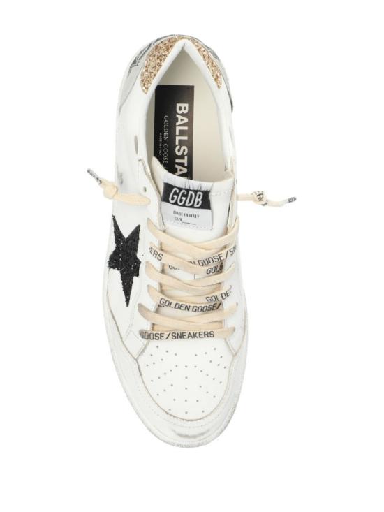 26FW 골든구스 글리터 스타 볼스타 스니커즈 GWF00117F00611810750 White - GOLDEN GOOSE