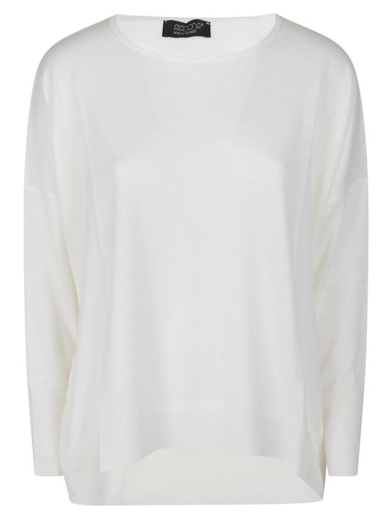 26SS 아라고나 니트웨어 D3102TF White