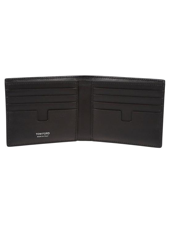 26SS 톰포드 카프 레더 바이폴드 지갑 Y0228 LCL439S Black - TOMFORD