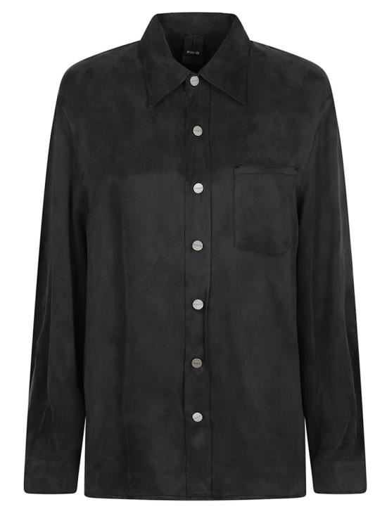 26FW 핑코 탑 107169 A3F8 Black