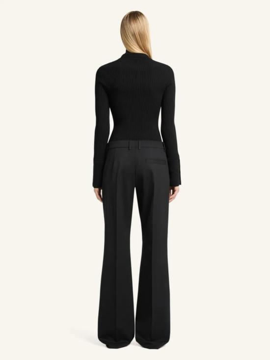 26FW 쿠레쥬 탑 326MPO072FI00019999 Black - COURREGES