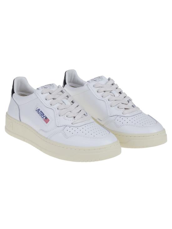  오트리 메달리스트 로우 레더 스니커즈 AULW LL22 White - AUTRY