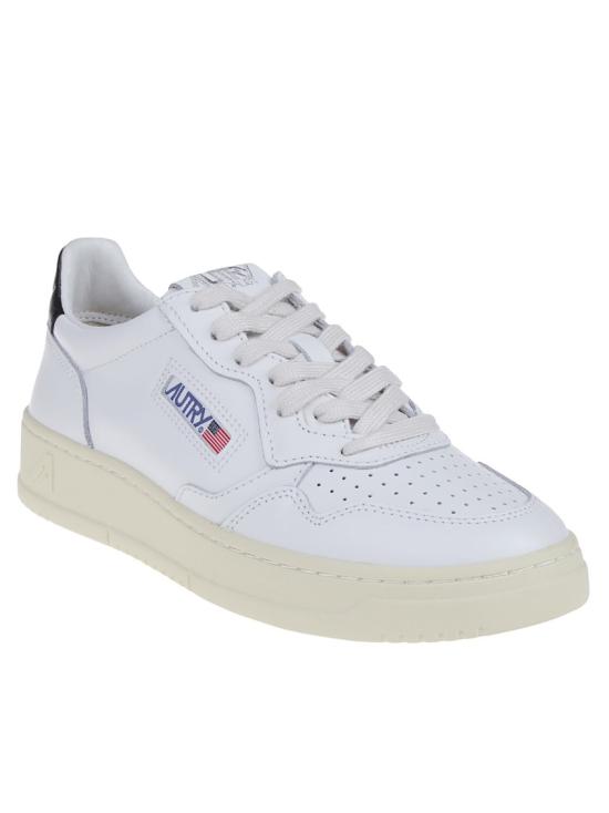  오트리 메달리스트 로우 레더 스니커즈 AULW LL22 White - AUTRY