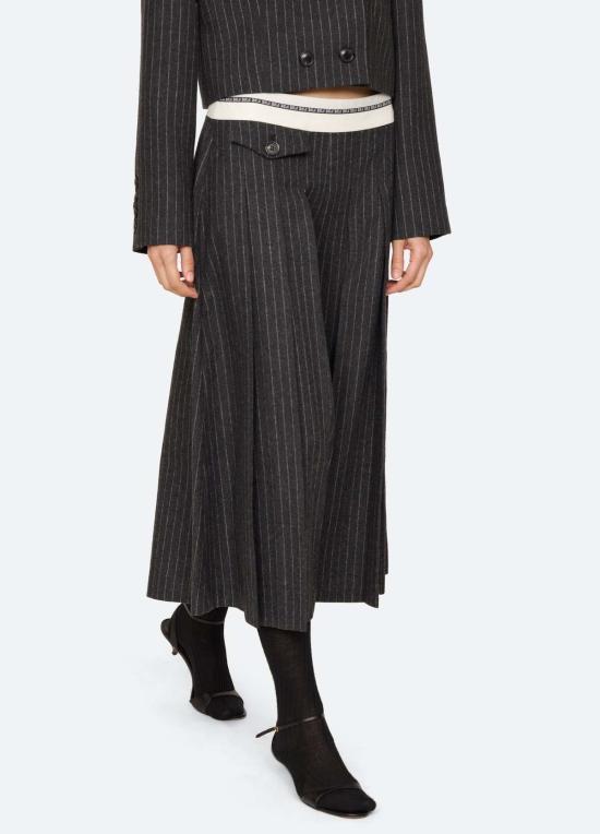  씨뉴욕 크롭 팬츠 AW26 092 GRAY - SEA NY