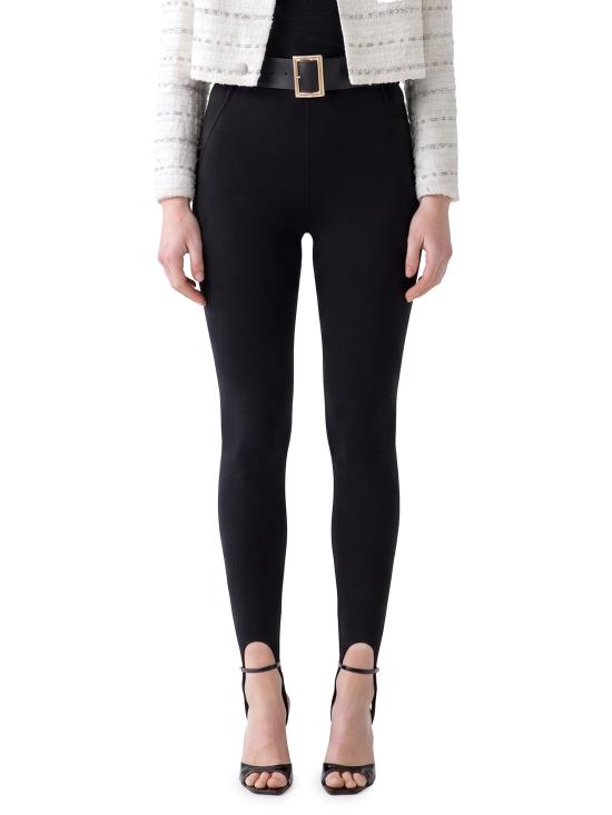 26FW 셀프 포트레이트 레깅스 AW26 174P BLACK