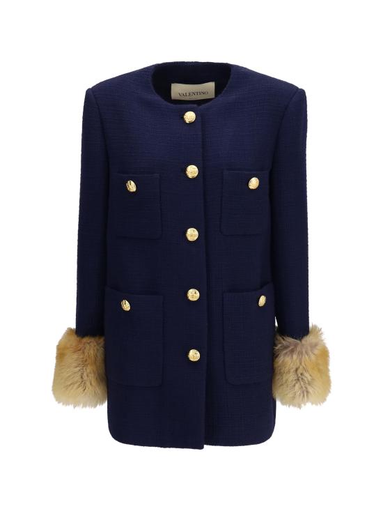 26FW 발렌티노 가라바니 코트 9B3CJH3790Y YSY BLUE