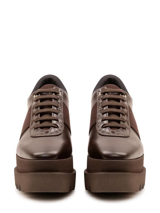 26FW 스텔라 맥카트니 스닉엘리세 플랫폼 트레이너 810611E00282 2007 COFFE - STELLA MCCARTNEY