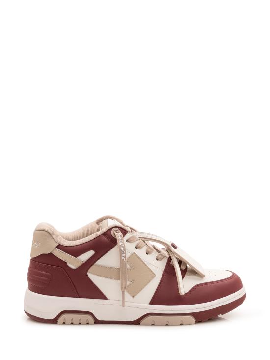 26FW 오프화이트 스니커즈 OF05726609 BURBGE BURGUNDY BEIGE