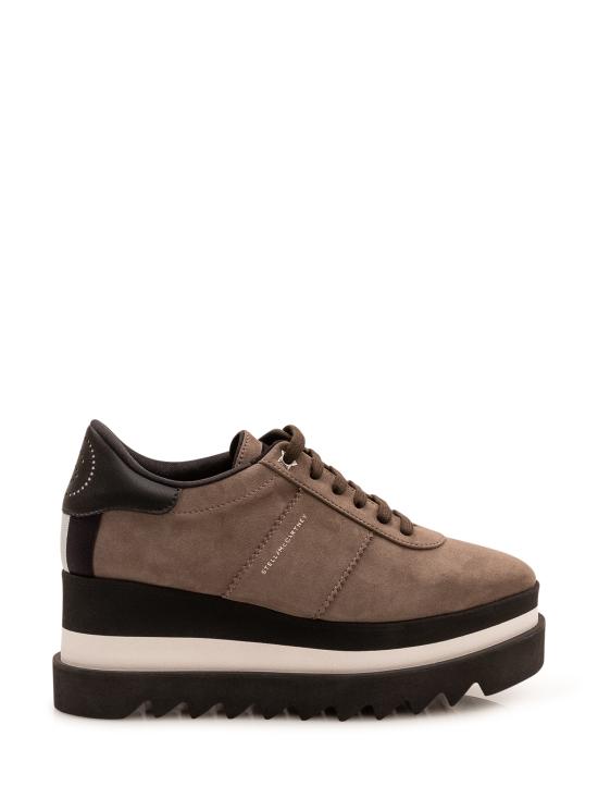 26FW 스텔라 맥카트니 스닉엘리세 플랫폼 트레이너 810611W0IK0 2822 DARK TAUPE