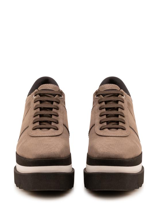 26FW 스텔라 맥카트니 스닉엘리세 플랫폼 트레이너 810611W0IK0 2822 DARK TAUPE - STELLA MCCARTNEY