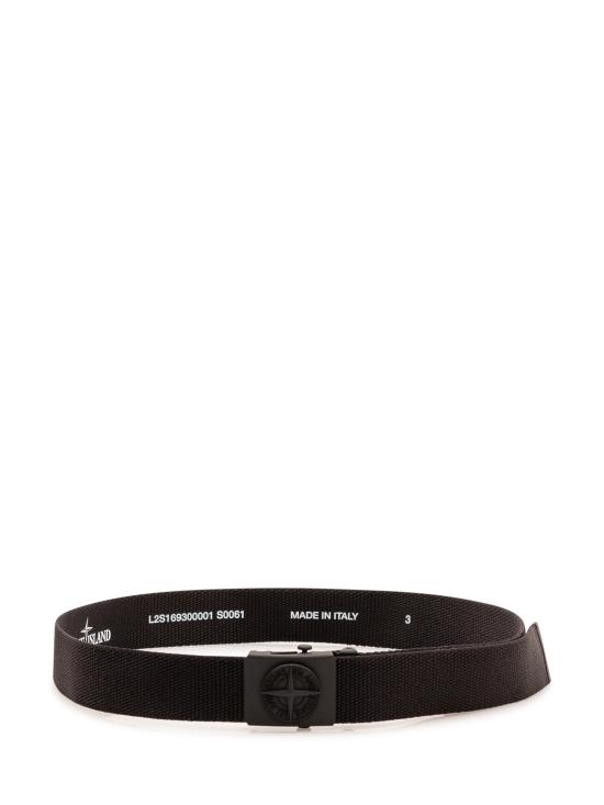 26FW [키즈] 스톤 아일랜드 벨트 L2S169300001S0061 V0029 BLACK