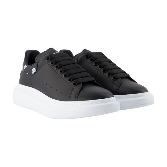 26FW 알렉산더 맥퀸 오버사이즈 드 스니커즈 553680WIAKB1016 black - ALEXANDER MCQUEEN