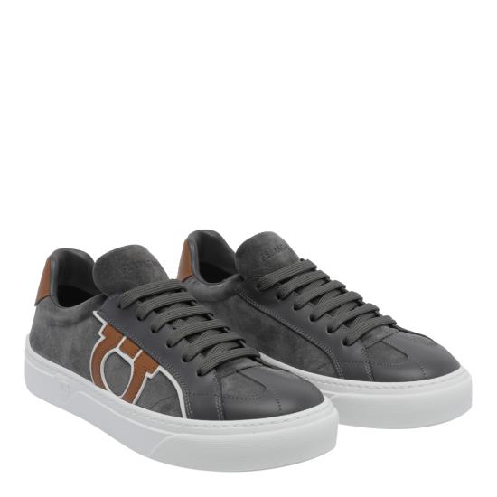 26FW 살바토레 페라가모 스니커즈 796391 02B016DAYTONA GREY - SALVATORE FERRAGAMO