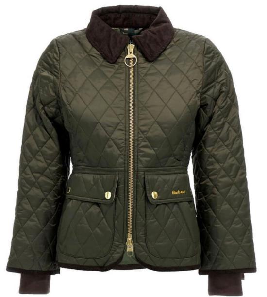 26FW 바버 비드넬 피티드 퀼티드 재킷 LQU1765 LQUSG71 SAGE