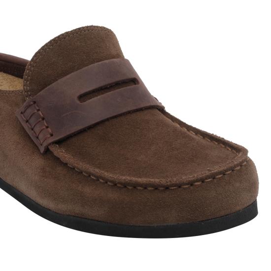 26FW 버켄스탁 로퍼 1032436 DARK TEA BROWN - BIRKENSTOCK