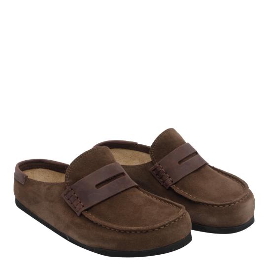 26FW 버켄스탁 로퍼 1032436 DARK TEA BROWN - BIRKENSTOCK