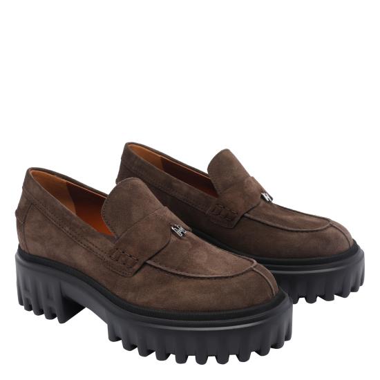 26FW 호간 로퍼 HXW7000FV50 BYES610 BROWN - HOGAN