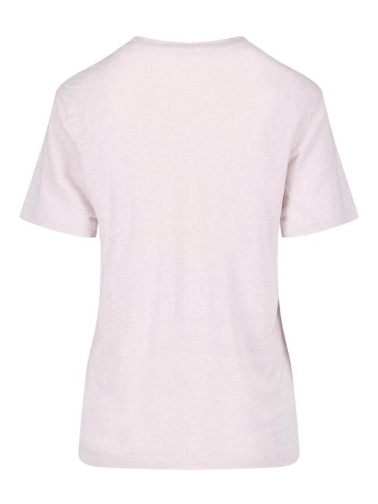 26FW 이자벨마랑에뚜왈 즈웰 로고 티셔츠 TS0001FBA1N10ELKSI NUDE NEUTRALS - ISABEL MARANT ETOILE