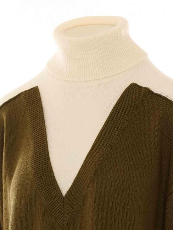 26FW MM6 메종마르지엘라 탑 S52HA0306M13280962 Green - MM6 MAISON MARGIELA