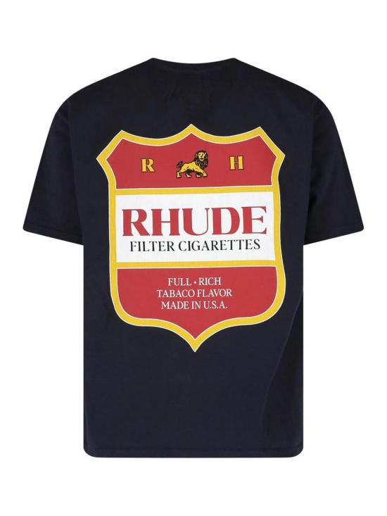 26FW 루드 반팔 티셔츠 RHPF26TT010126499 Black - RHUDE