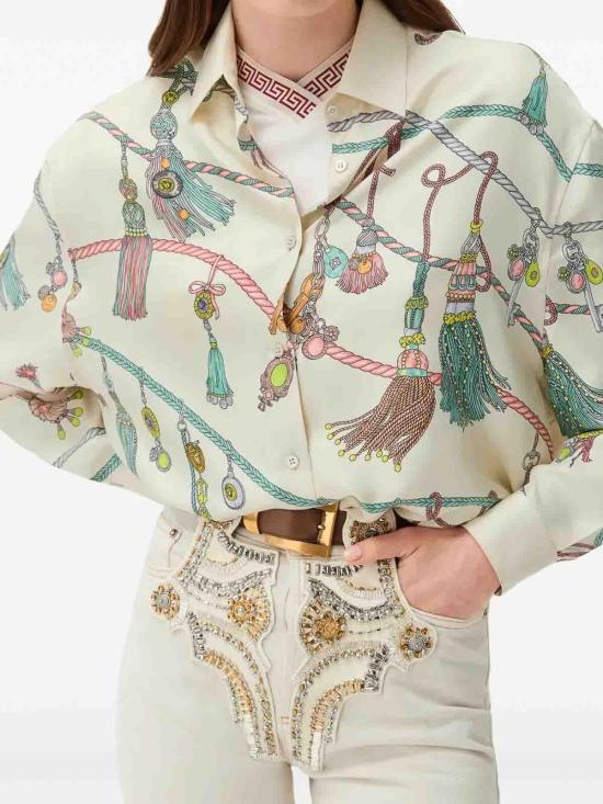 26FW 베르사체 셔츠 10256861A186845KA10 WHITE - VERSACE