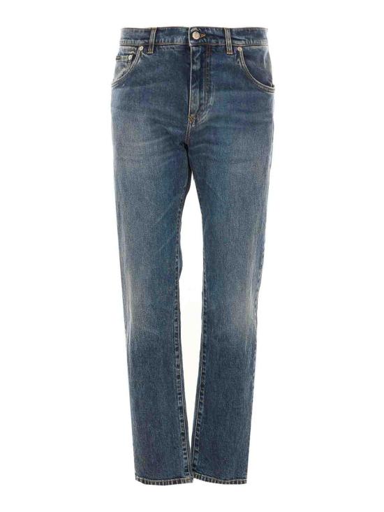26FW 돌체앤가바나 스트레이트 팬츠 GY07CDG8PK5S9001 BLUE