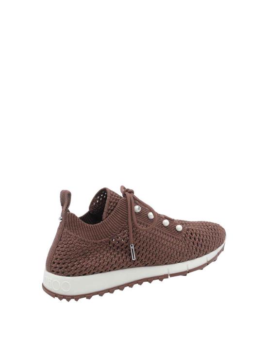 26FW 지미추 스니커즈 VELESQEHCHOCOLATEBRONZE BROWN - JIMMY CHOO