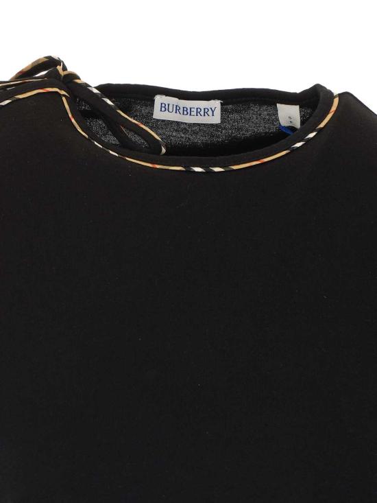 26FW 버버리 반팔 티셔츠 8126134 BLACK - BURBERRY