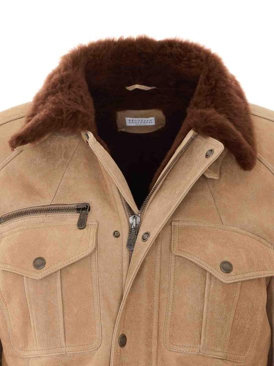 26FW 브루넬로 쿠치넬리 터틀넥 MPMWT2090CDL05 Beige - BRUNELLO CUCINELLI