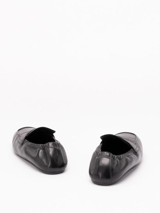 26FW 프라다 셔플 앤틱 레더 로퍼 2DG1587V6FG012F0002 Black - PRADA