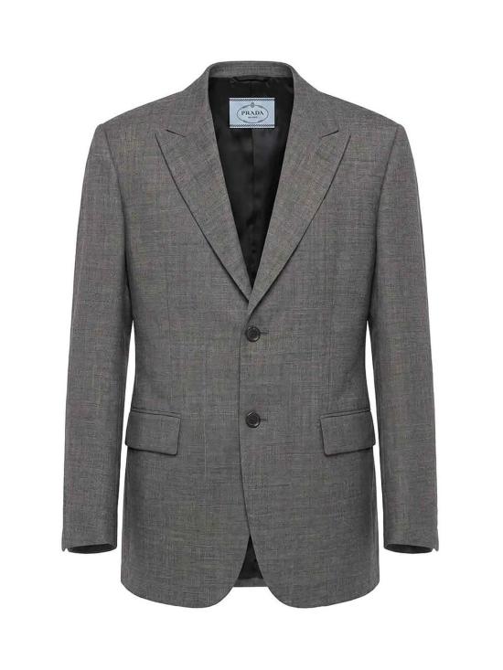 26FW 프라다 수트 자켓 P509Q6011SOOOF0480 DARK GREY