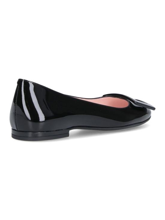26FW 로저비비에 U 룩 발레리나 플랫 RVW66834910D1PB999 BLACK - ROGER VIVIER