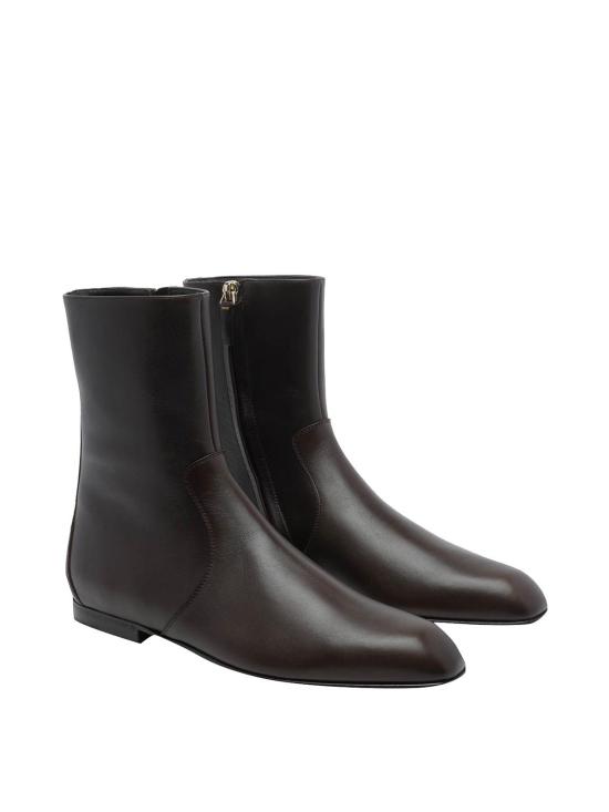 26FW 케이트 콜트 앵클 부츠 F1106992646 BROWN - KHAITE