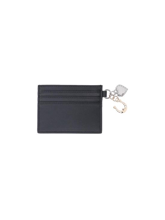 26FW 비비안웨스트우드 크록 엠보 레더 슬림 카드 지갑 5403000VWS0026N401 BLACK - VIVIENNE WESTWOOD