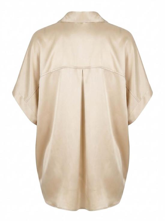 26FW 브루넬로 쿠치넬리 블라우스 M0C59B1O05C9643 Light Beige - BRUNELLO CUCINELLI