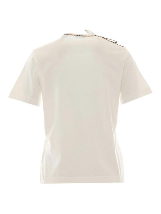 26FW 버버리 반팔 티셔츠 8127210 White - BURBERRY