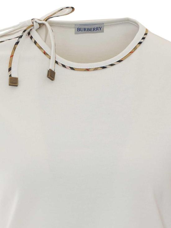 26FW 버버리 반팔 티셔츠 8127210 White - BURBERRY