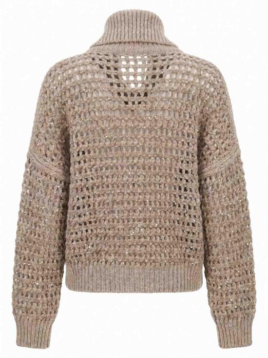 26FW 브루넬로 쿠치넬리 가디건 MGO378806CVA05 Beige - BRUNELLO CUCINELLI
